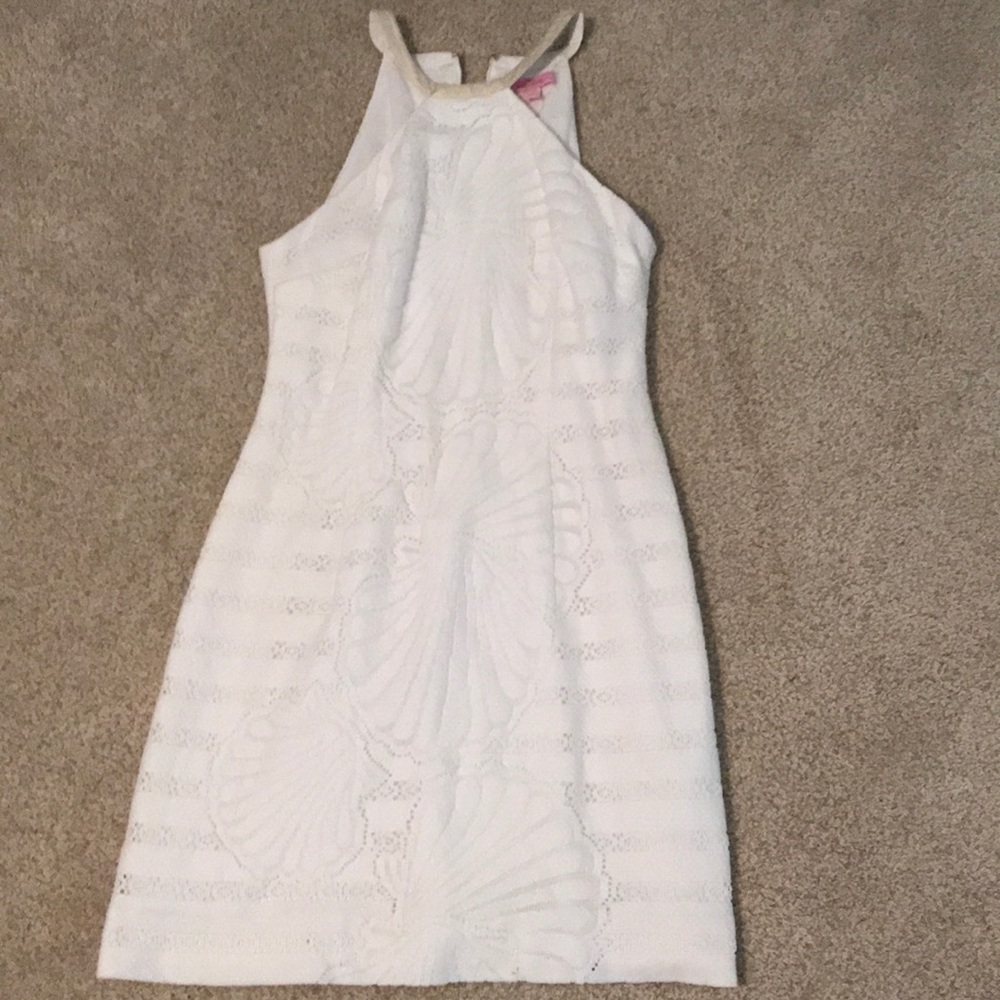 White lily Pulitzer dress